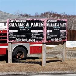 Cape Breton Salvage and Parts Inc, Gardiner Mines, NS opening hours