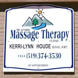 Meaford Massage Therapy Clinic, opening hours