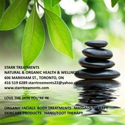 Starr Treatments - Natural & Organic Health & wellness, Toronto, ON opening hours