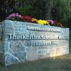 Koffler Scientific Reserve at Jokers Hill, King City, ON opening hours
