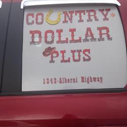 Country Dollar Plus, Parksville, BC opening hours