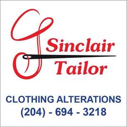 Sinclair Tailor Clothing Alterations, Winnipeg, MB opening hours