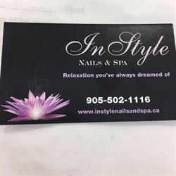 InStyle Nails And Spa, Mississauga, ON opening hours