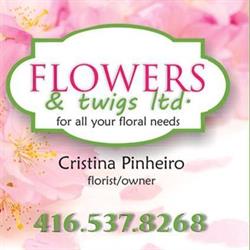 Flowers & Twigs Ltd., Toronto, ON opening hours