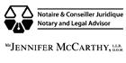 Jennifer Mccarthy Notaire, Pointe-Claire, QC opening hours