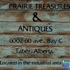 Prairie treasures & antiques, Taber, AB opening hours
