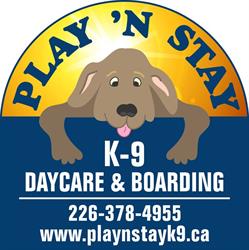 Play 'N Stay K-9 Daycare and Boarding, Parkhill, ON opening hours