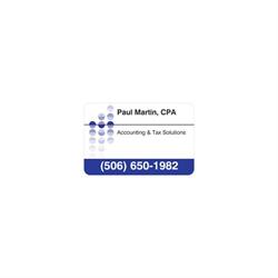 Paul Martin, CPA, Saint John, NB opening hours