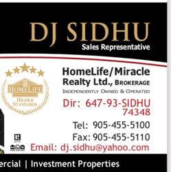 Realtor DJ Sidhu, Brampton, ON opening hours