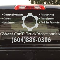 GWest Car & Truck Accessories, Sechelt, BC opening hours