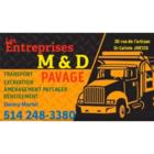 Les entreprises M et D, Saint-Calixte, QC opening hours