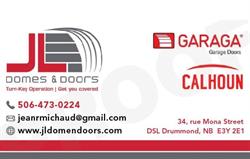 JL Domes & Doors, DSL de Drummond, NB opening hours