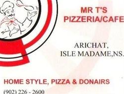 Mr T's Pizzeria, Arichat, NS opening hours
