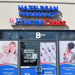 Hazeldean Pharmacy, Stittsville, ON opening hours