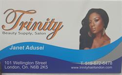 Trinity Beauty Supply & Hair Salon, London, ON opening hours