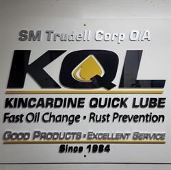 Kincardine Quick Lube, opening hours