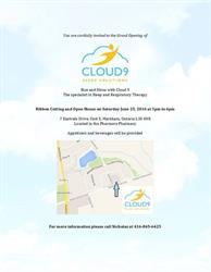 Cloud 9 Sleep Solutions Inc., Toronto, ON opening hours
