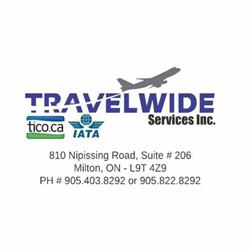 Travelwide Services Inc., Milton, ON opening hours