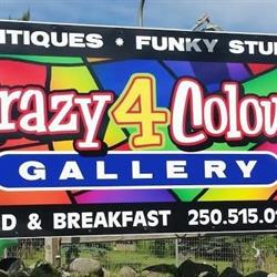 Crazy 4 Colour Gallery, Sorrento, BC opening hours