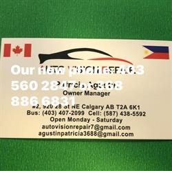 Auto Vision Repair, Calgary, AB opening hours