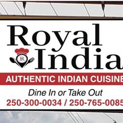Royal india, Kelowna, BC opening hours