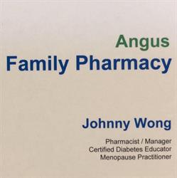Angus Family Pharmacy, opening hours