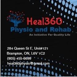 Heal360 Physio and Rehab, Brampton, ON opening hours