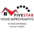 Five Star Home Improvements, Summerside, PE opening hours