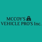 McCoy Vehicle Pros Inc, Saint John, NB opening hours