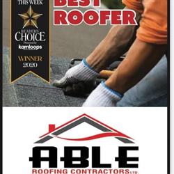 Able Roofing Contractors Ltd, Kamloops, BC opening hours