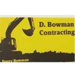 D. Bowman Contracting, Utterson, ON opening hours