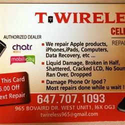 T Wireless, Brampton, ON opening hours