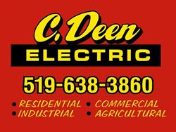 C.Deen Electric Inc., Moorefield, ON opening hours