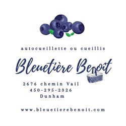 Bleuetière Benoit, Dunham, QC opening hours