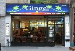 Ginger restaurant corp., Toronto, ON opening hours