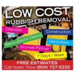 Low Cost Rubbish Removal, Burnaby, BC opening hours