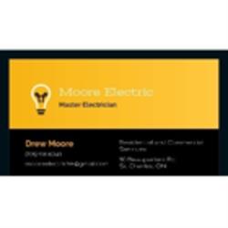 Drew Moore Electric, St. Charles, ON opening hours