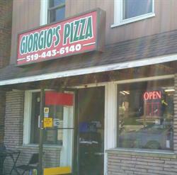 Giorgio's Pizza Waterford Ontario, opening hours