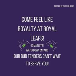 Royal Leafs Cannabis Dispensary, Waterdown, ON opening hours