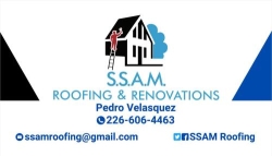 SSAM ROOFING, Kitchener, ON opening hours
