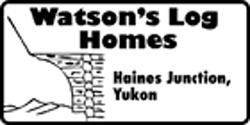 Watson's Log Homes, Haines Junction, YT opening hours