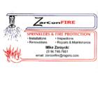 Zarcon Fire Zarzycki Contracting Inc, Conestogo, ON opening hours