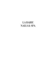 La Babie Nails & Spa, Calgary, AB opening hours