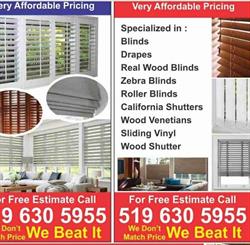 London Blinds and Shutters, opening hours