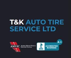 T&K Auto + Tire Services, Edmonton, AB opening hours