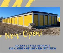 Access 17 Self Storage, Renfrew, ON opening hours