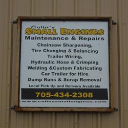 Colin's Small Engines, Everett, ON opening hours