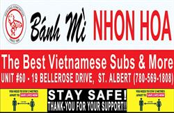 Banh Mi Nhon Hoa, St. Albert, AB opening hours