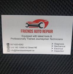 Friends Auto Repair, Calgary, AB opening hours