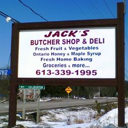 Jack's Butcher Shop, Bancroft, ON opening hours